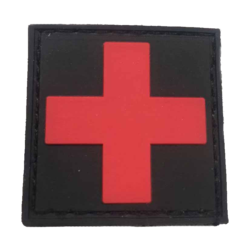 First Aid Velcro Patch - Cross | Mountain Man Medical